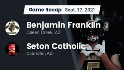 Recap: Benjamin Franklin  vs. Seton Catholic  2021