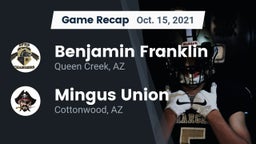 Recap: Benjamin Franklin  vs. Mingus Union  2021