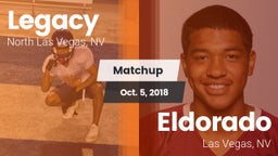 Matchup: Legacy  vs. Eldorado  2018