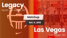 Matchup: Legacy  vs. Las Vegas  2019