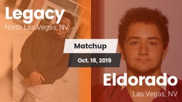 Matchup: Legacy  vs. Eldorado  2019