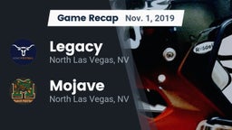 Recap: Legacy  vs. Mojave  2019