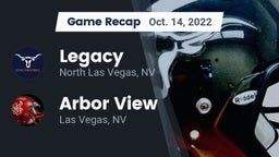 Recap: Legacy  vs. Arbor View  2022