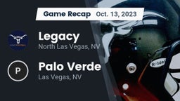 Recap: Legacy  vs. Palo Verde  2023