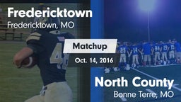 Matchup: Fredericktown High vs. North County  2016