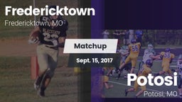 Matchup: Fredericktown High vs. Potosi  2017