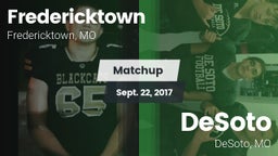 Matchup: Fredericktown High vs. DeSoto  2017