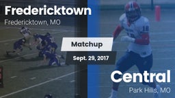 Matchup: Fredericktown High vs. Central  2017