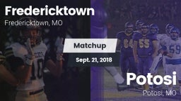 Matchup: Fredericktown High vs. Potosi  2018