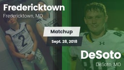 Matchup: Fredericktown High vs. DeSoto  2018