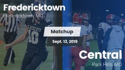 Matchup: Fredericktown High vs. Central  2019