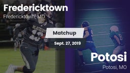 Matchup: Fredericktown High vs. Potosi  2019