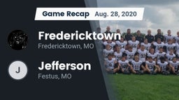 Recap: Fredericktown  vs. Jefferson  2020