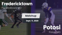 Matchup: Fredericktown High vs. Potosi  2020