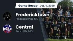 Recap: Fredericktown  vs. Central  2020