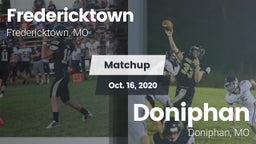 Matchup: Fredericktown High vs. Doniphan   2020