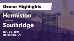 Hermiston  vs Southridge  Game Highlights - Oct. 21, 2021