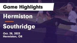 Hermiston  vs Southridge  Game Highlights - Oct. 28, 2023