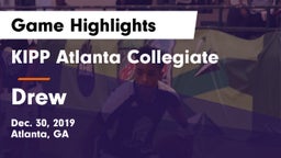 KIPP Atlanta Collegiate vs Drew  Game Highlights - Dec. 30, 2019