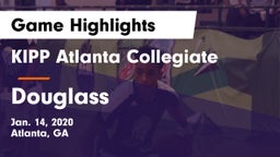 KIPP Atlanta Collegiate vs Douglass  Game Highlights - Jan. 14, 2020