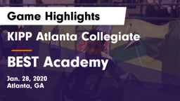 KIPP Atlanta Collegiate vs BEST Academy Game Highlights - Jan. 28, 2020