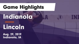 Indianola  vs Lincoln  Game Highlights - Aug. 29, 2019