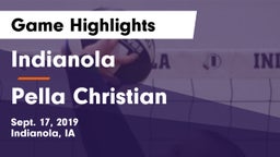 Indianola  vs Pella Christian  Game Highlights - Sept. 17, 2019