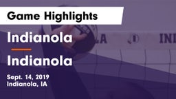 Indianola  vs Indianola  Game Highlights - Sept. 14, 2019