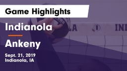 Indianola  vs Ankeny  Game Highlights - Sept. 21, 2019