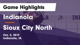 Indianola  vs Sioux City North  Game Highlights - Oct. 5, 2019