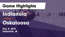 Indianola  vs Oskaloosa  Game Highlights - Oct. 8, 2019