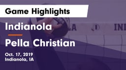 Indianola  vs Pella Christian  Game Highlights - Oct. 17, 2019