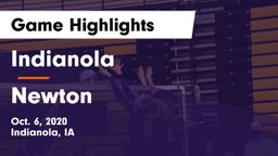 Indianola  vs Newton   Game Highlights - Oct. 6, 2020
