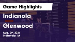 Indianola  vs Glenwood  Game Highlights - Aug. 29, 2021