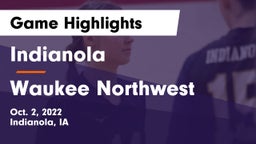 Indianola  vs Waukee Northwest  Game Highlights - Oct. 2, 2022