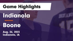 Indianola  vs Boone  Game Highlights - Aug. 26, 2023