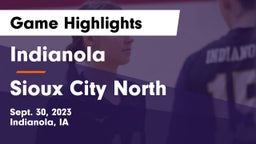 Indianola  vs Sioux City North  Game Highlights - Sept. 30, 2023