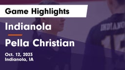 Indianola  vs Pella Christian  Game Highlights - Oct. 12, 2023