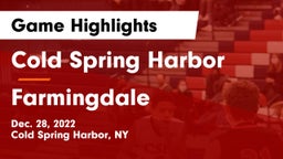 Cold Spring Harbor  vs Farmingdale  Game Highlights - Dec. 28, 2022