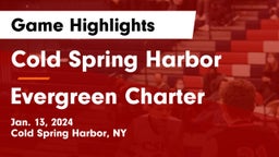 Cold Spring Harbor  vs Evergreen Charter Game Highlights - Jan. 13, 2024