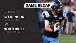 Recap: Stevenson  vs. Northville  2016