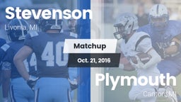 Matchup: Stevenson High vs. Plymouth  2016