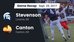 Recap: Stevenson  vs. Canton  2017