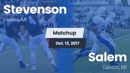 Matchup: Stevenson High vs. Salem  2017