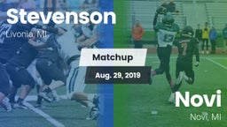 Matchup: Stevenson High vs. Novi  2019