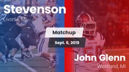 Matchup: Stevenson High vs. John Glenn  2019