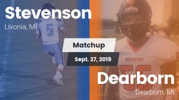 Matchup: Stevenson High vs. Dearborn  2019