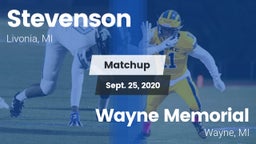 Matchup: Stevenson High vs. Wayne Memorial  2020