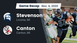 Recap: Stevenson  vs. Canton  2020
