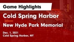 Cold Spring Harbor  vs New Hyde Park Memorial  Game Highlights - Dec. 1, 2021